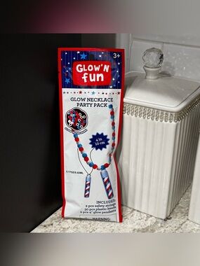 Red & Blue Glow Necklace Party Pack